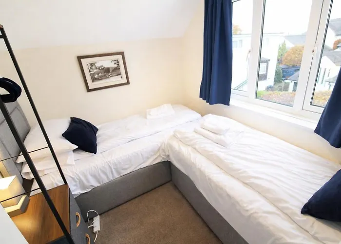 度假居 Mollys Mews, A 1st Floor Centrally Located In On Windermere With View 鲍内斯温德米尔